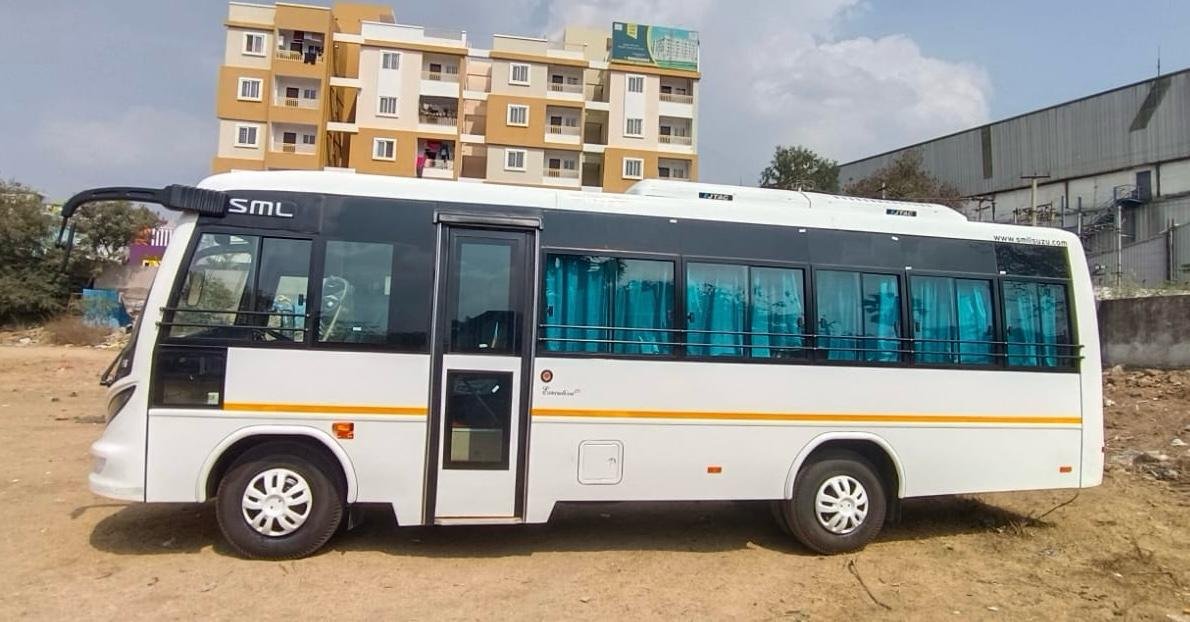 22 seater mini bus rent in hyderabad